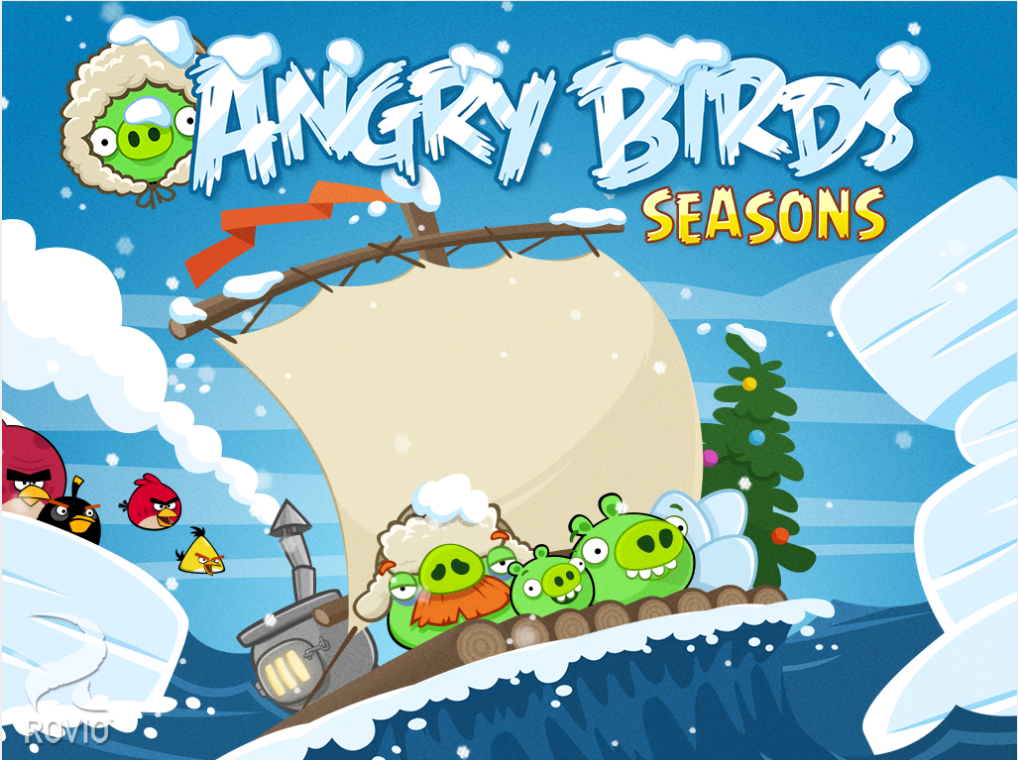Скачать Angry Birds Seasons MOD Apk